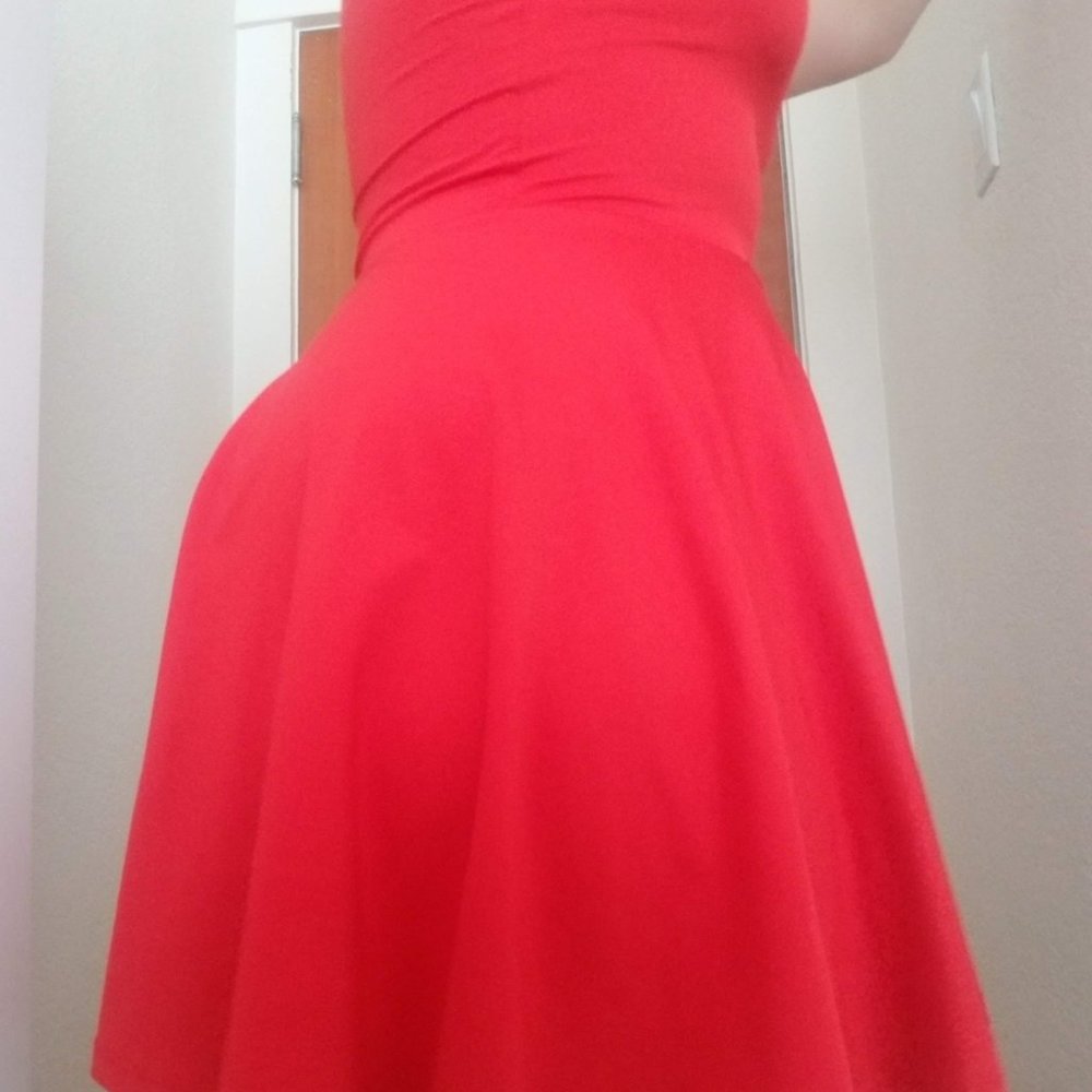 Motel Rocks Red Dress - Picture 3 of 5